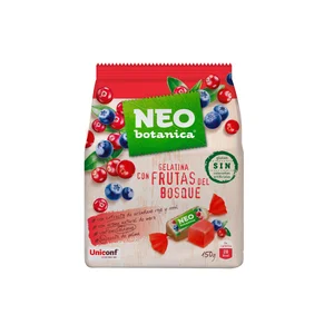 NEO BOTÁNICA Gelatina con frutas del Bosque (caramelos) 150 g.