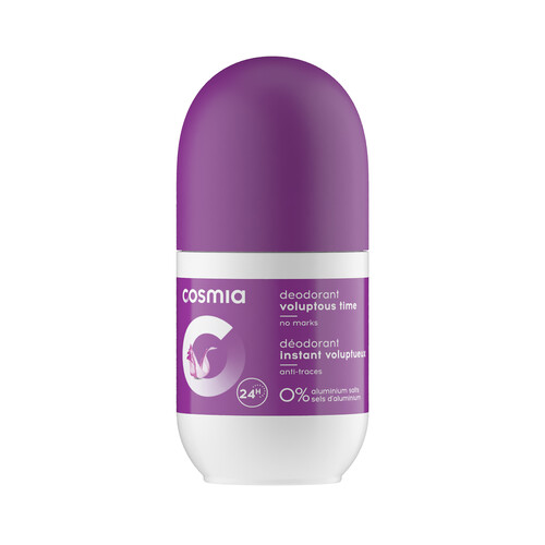 COSMIA Desodorante roll on para mujer con protección anti olor de hasta 24 horas COSMIA 50 ml.