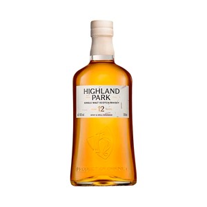 Whisky single malt escocés de 12 años, picante y equilibrado botella 70 cl.
