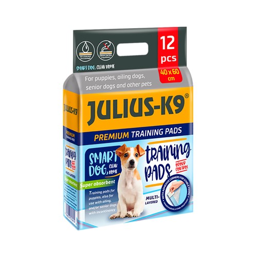 JULIUS K9 Paños de adiestramiento para perros 12 uds. 40x60 cm.