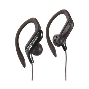 Auriculares deportivos tipo intrauricular JVC HA-EB75 color negro.