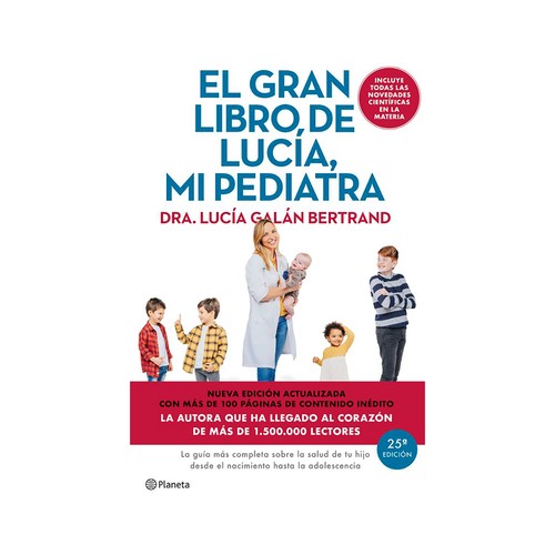 Gran libro de Lucía mi pediatra, Dra. Lucía Galán Bertrand, 5º aniversario, LOGISTA.