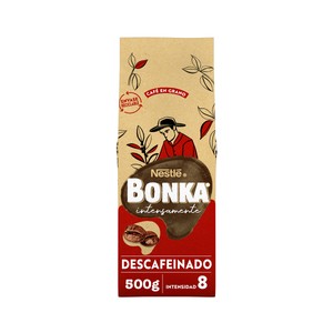 Imagen de BONKA Café grano descafeinado 500 g.
