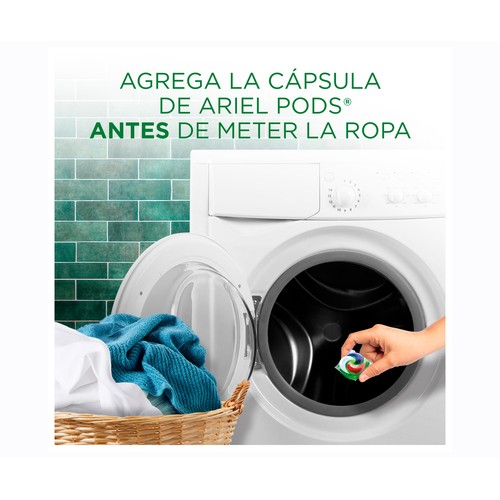 ARIEL Detergente en cápsulas original 44 DS