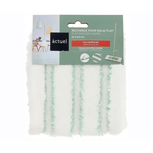 ACTUEL Recambio de mopa de microfibra, lavable en lavadora.