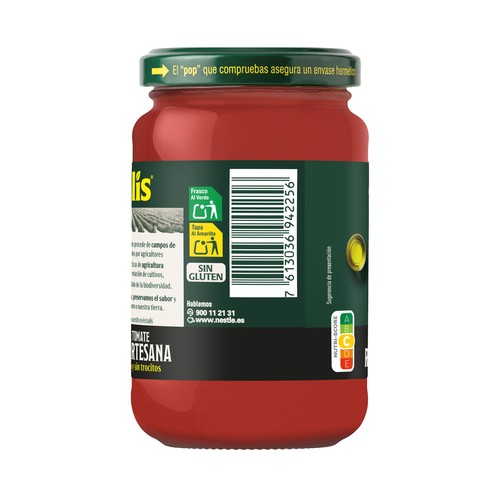SOLIS Salsa de tomate receta artesana bote 350 g.
