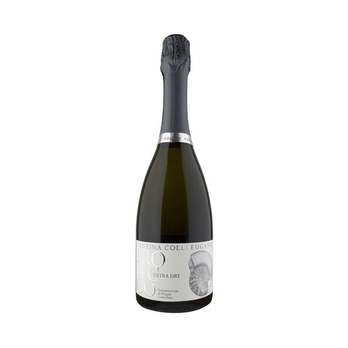 CANTINA COLLI EUGANEI  Vino espumoso italiano Prosecco extra dry con D.O. Controlada CANTINA COLLI EUGANEI botella de 75 cl.