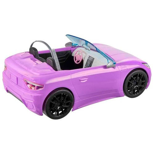 Barbie y su Descapotable Muñeca con Coche de juguete +3 Años MATTEL