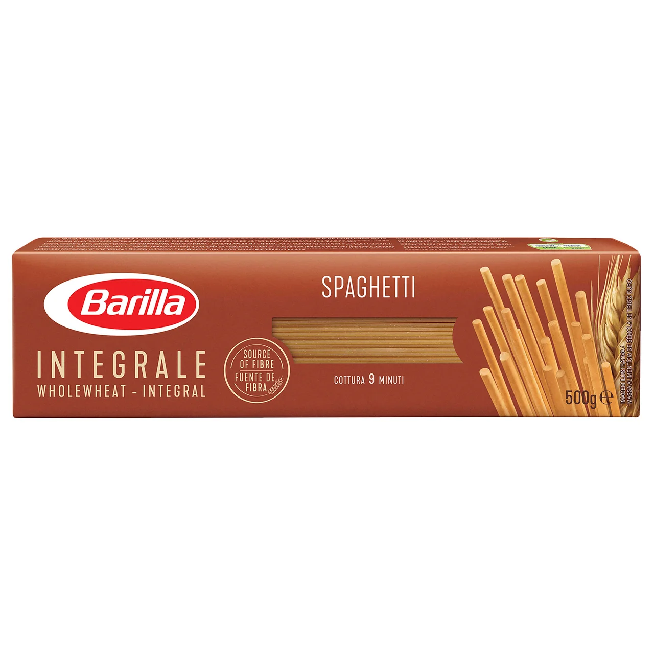 BARILLA Pasta espagueti nº 5 integral BARILLA 500 g.