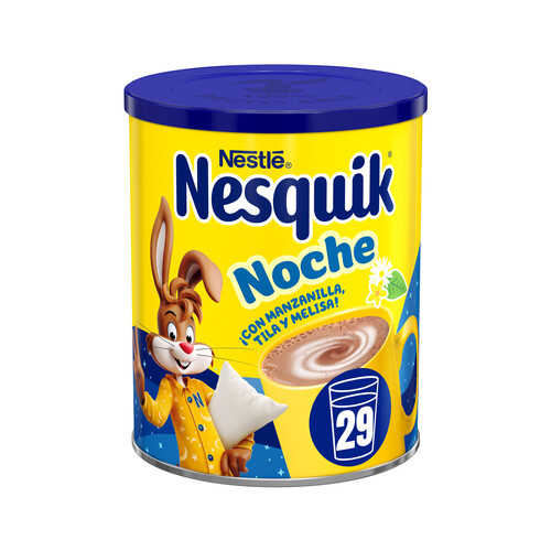 NESQUIK de NESTLÉ Cacao soluble con tila, melisa y manzanilla buenas noches 400 g.