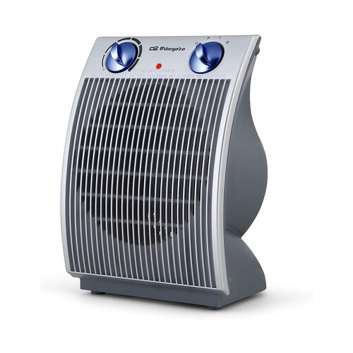 Calefactor eléctrico ORBEGOZO FH 6031, 2200W,  2 modos, termostato.