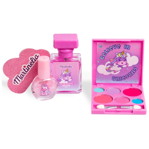 MARTINELIA Little unicorn Estuche infantil con colonia y diferentes maquillajes.