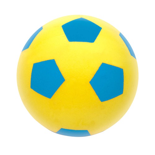 Pelota amarilla pentágonos 20cm. MONDO