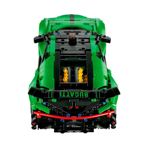LEGO Technic 42241 Hipercoche Bugatti Chiron Pur Sport, color verde
