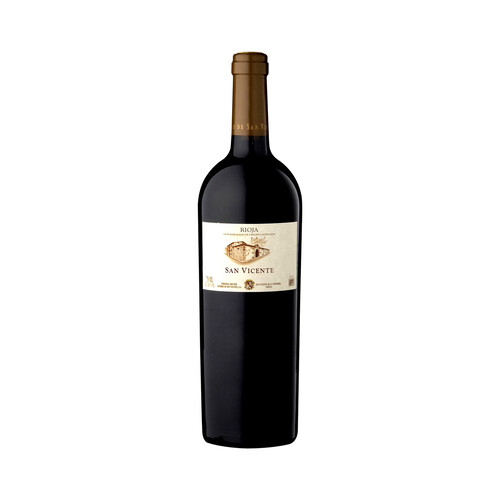 SAN VICENTE  Vino tinto reserva con D.O. Rioja SAN VICENTE botella de 75 cl.