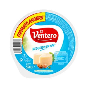 EL VENTERO Queso mezcla tierno bajo contenido en sal EL VENTERO 550 g.