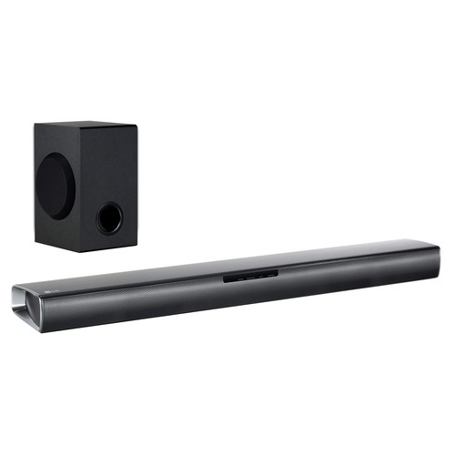 Barra de sonido LG SQC1, 160W, Subwoofer inalámbrico, BLUETOOTH, USB.