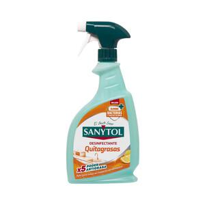 SANYTOL Limpiador de cocinas desinfectante y desengrasante en pistola SANYTOL 750 ml.