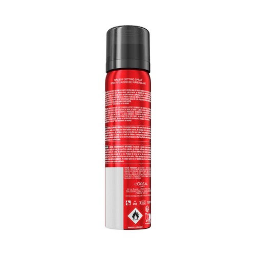 L´ORÉAL PARIS Infaillible Spray fijador de maquillaje hasta 36 horas 75 ml.