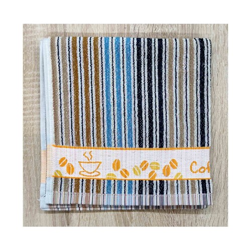 Paño de cocina tejido rizo 100% algodón 360g/m², AUCHAN