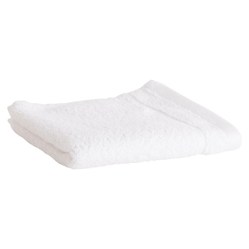 Toalla de tocador color blanco, 400g/m², ACTUEL.