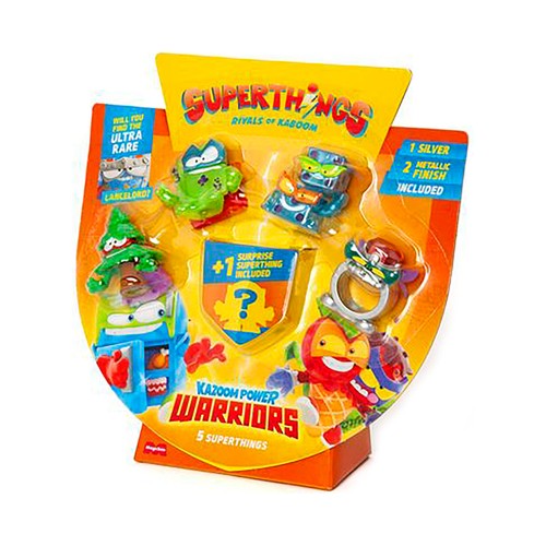 SUPERTHINGS KAZOOM POWER WARRIORS - PACK 5.MAGICBOX
