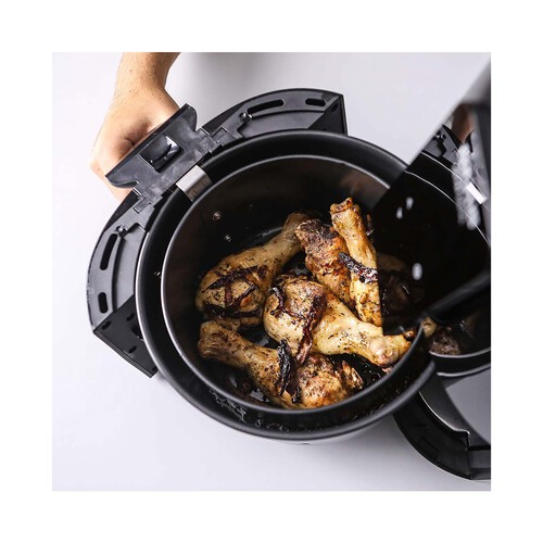 Freidora sin aceite TAURUS Air Fry Digital, 1300W, capacidad 3,5L, temporizador, termostato 200°C, pantalla táctil, 8 programas.