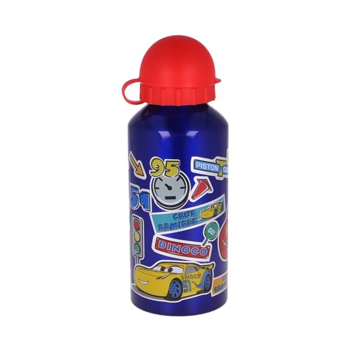 Botella de aluminio pequeña 400ml Cars, STOR.
