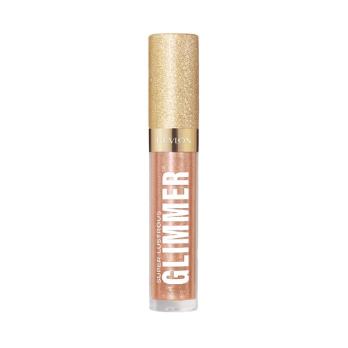 REVLON Super lustrous glimmer tono Happy hour Brillo de labios con efecto multidimensional.