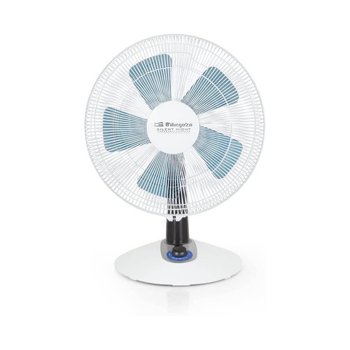 Ventilador de sobremesa ORBEGOZO TF 0148, 60W, 4 velocidades, diámetro 40cm.