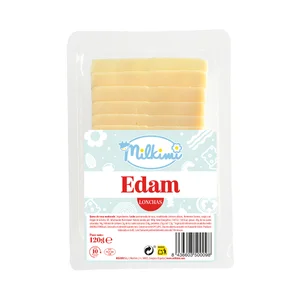 MILKIMI Lonchas de queso edam 120 g.
