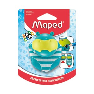 Imagen de Sacapuntas Croc Croc hipo MAPED blister.