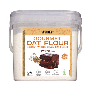 Imagen de WEIDER Harina de avena sabor brownie WEIDER 1,9 kg.