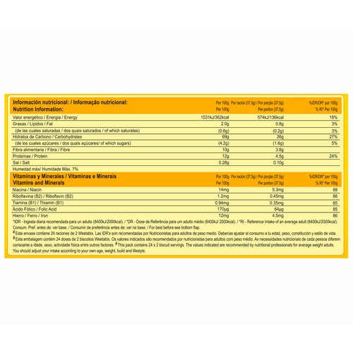 WEETABIX Cereales de trigo bajos en calorías 860 g.