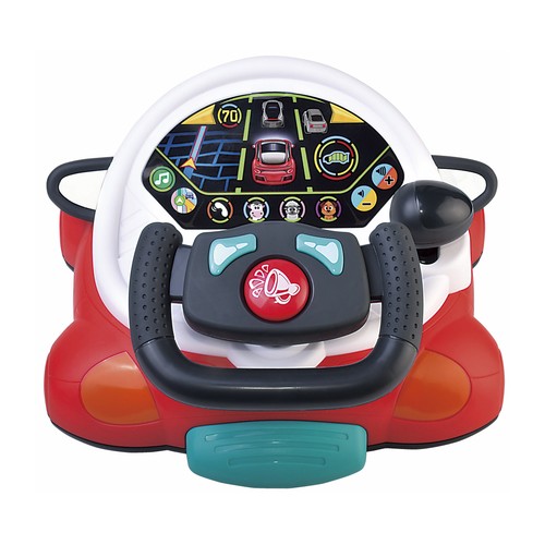 Tablero de Conducción Táctil con sonidos, donduce tu primer coche +12 Meses ONE, TWO FUN Baby