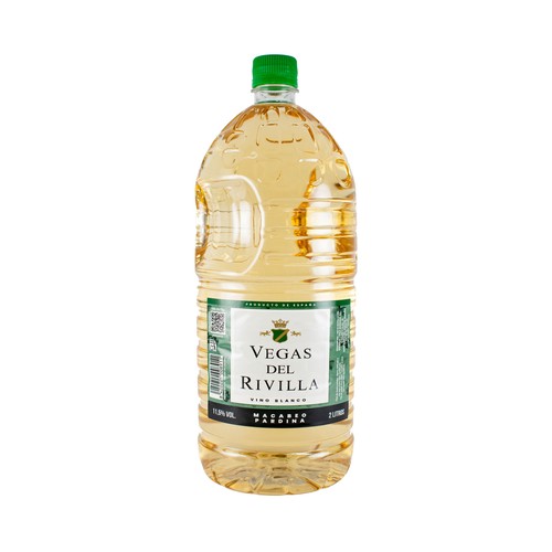 VEGAS DEL RIVILLA Vino blanco de pitarra en bidón 2 l.