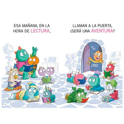 Aprender a leer en la escuela de mounstruos 22, Al rescate, ¡Con coraje!. Sally Rippin, MONTENA