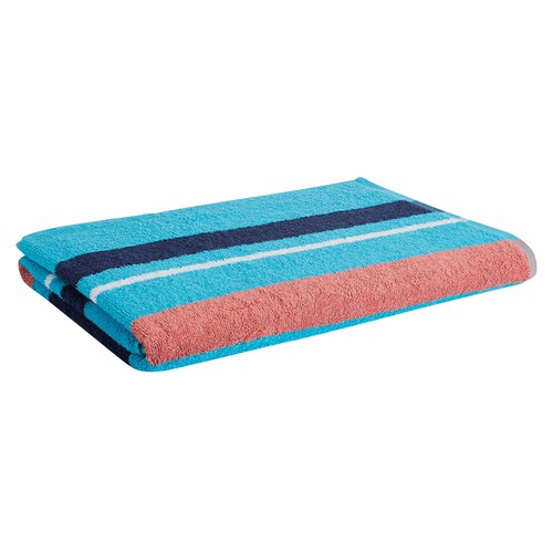 Toalla de playa jacquard velour 90x180cm, 100% algodón, 400g/m², ACTUEL. diferentes modelos, 1 unidad.