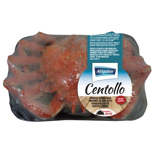 ALIGATOR Centollo cocido, listo para descongelar y servir ALIGATOR 800 / 1000 g.
