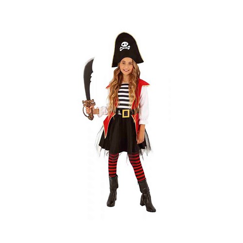 Disfraz Piratesa Tutu Infantil 3-4 Años RUBIE"S