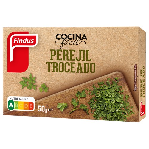 FINDUS Cocina fácil Perejil troceado ultracongelado 50 g.