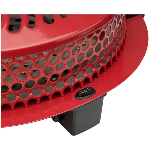 Brasero ORBEGOZO BR 90, 900w, 2 niveles
