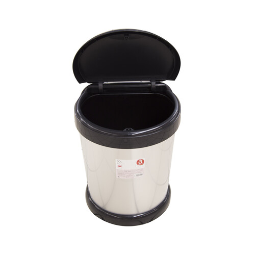 ACTUEL Cubo de basura Push Half metal ACTUEL 30 l.
