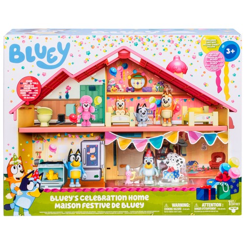 BLUEY Celebration Home Playset +3 Años