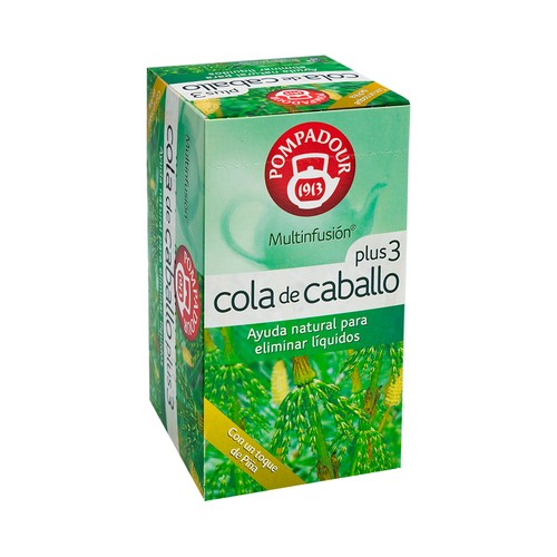Cola de caballo plus 3 POMPADOUR 40 gr,