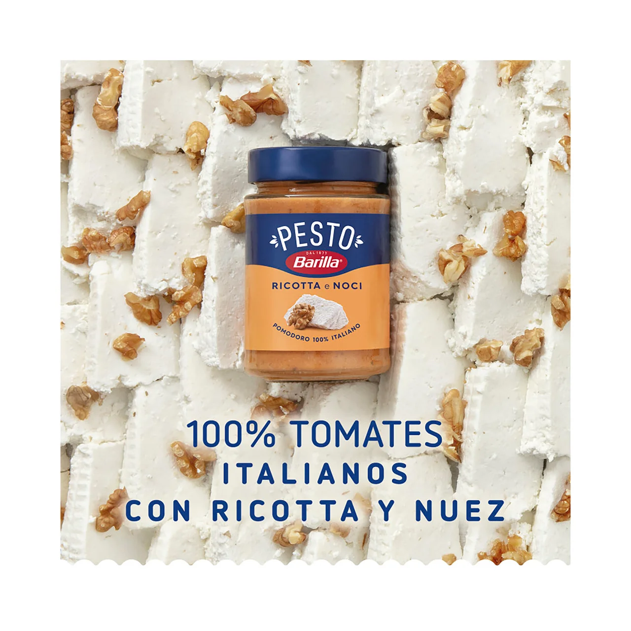 BARILLA Salsa Pesto alla Siciliana con Ricotta y Nuez BARILLA 190 g.
