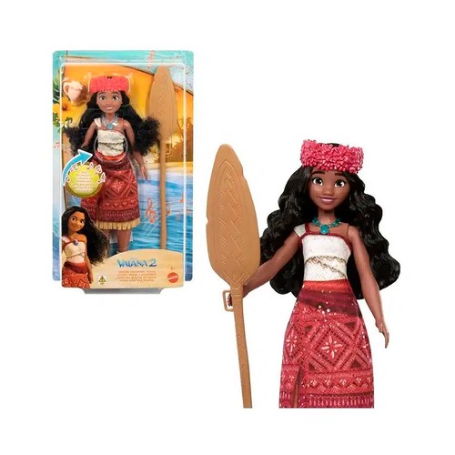 Muñeca cantarina Vaiana, +3 años, DISNEY.