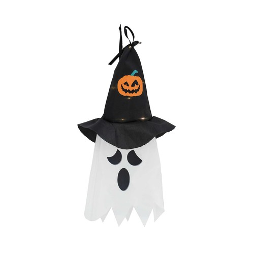 Fantasma 20xH45cm decorativo para colgar, con luz. ACTUEL