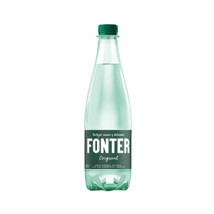Imagen de FONTER Original  Agua mineral con gas botella de 50 cl.