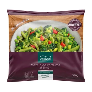 VERLEAL Mezcla de verduras al limon 350 g.